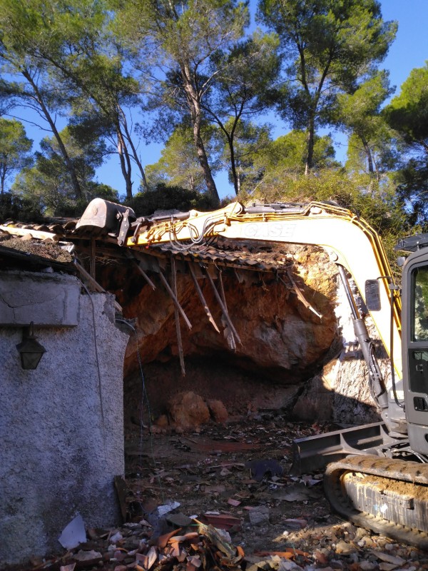 démolition de structure